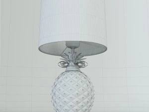 decorative lamp glamour pineapple 3D Model
