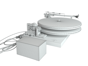 vinyl player 47 laboratory 4724 koma 3D 모델