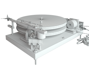 vinyl player 47 laboratory 4724 koma 3D 모델