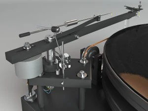 vinyl player 47 laboratory 4724 koma 3D Model