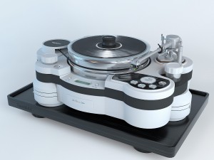 vinyl player techdas air force one 3D Model