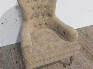 an old armchair Modelo 3D
