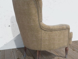 an old armchair Modelo 3D