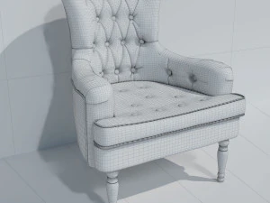 an old armchair 3D Model