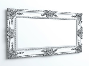 mirror in classic frame 3D Model