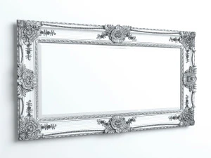 mirror in classic frame 3D Model