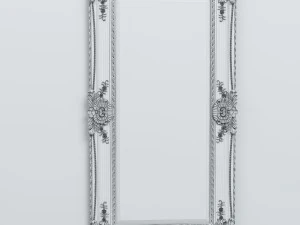 mirror in classic frame 3D Model