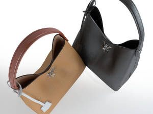 women leather bag 3D Model