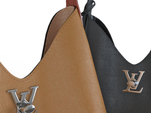 women leather bag 3D Model