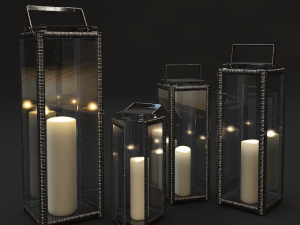 candlesticks amalfi lantern 3Dモデル