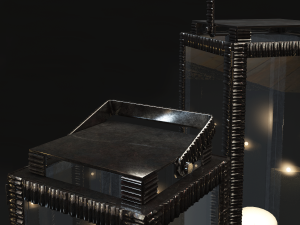 candlesticks amalfi lantern 3D Model