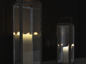 candlesticks amalfi lantern 3D Model