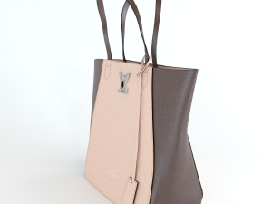 women leather bag Modèle 3D