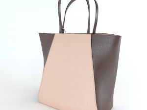 women leather bag Modèle 3D