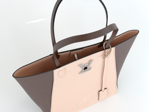 women leather bag Modèle 3D