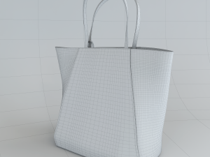 women leather bag Modèle 3D