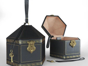 Damen Ledertasche Gucci 3D Modell