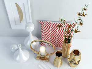 decorative set Modelo 3D