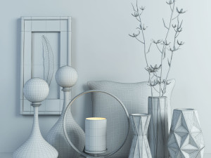 decorative set Modelo 3D