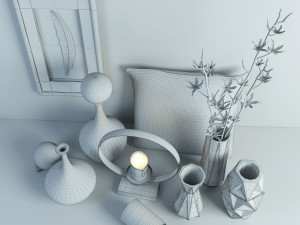 decorative set Modelo 3D