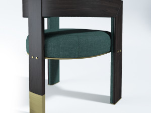brooklyn dining chair 3D Модель