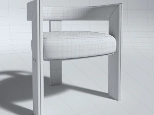 brooklyn dining chair 3D Model