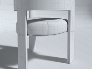 brooklyn dining chair 3D Модель