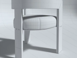 brooklyn dining chair 3D Model