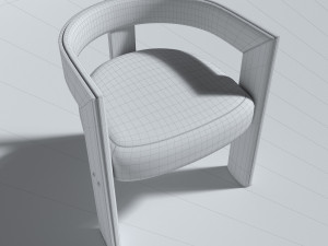 brooklyn dining chair 3D Модель