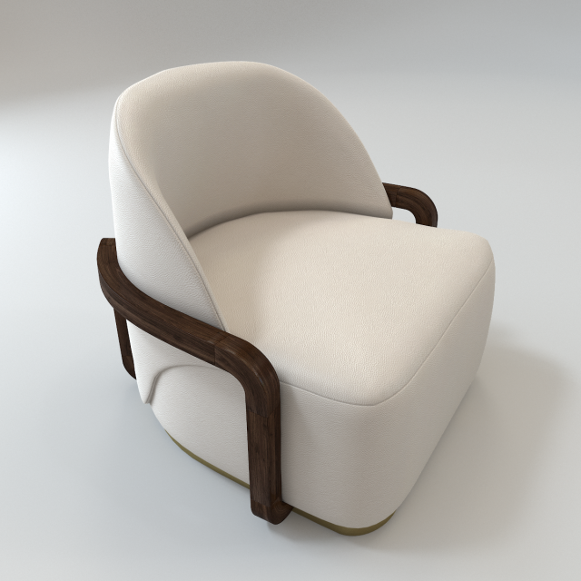 lady peacock design armchair Modelo 3D .c4d .max .obj .3ds .fbx .stl .blend 