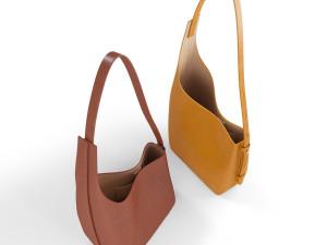 aesther ekme womens leather bag 3D Model