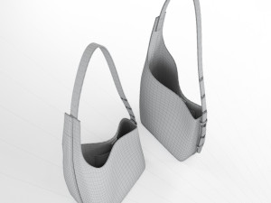 aesther ekme womens leather bag 3D Model