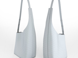 aesther ekme womens leather bag 3D Model