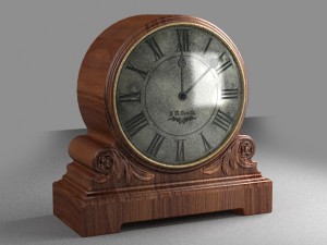 mantel clocks 3Dモデル
