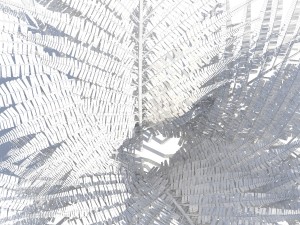 fern with wind effect 3D Model