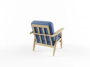 getama chair wegner 3D Model