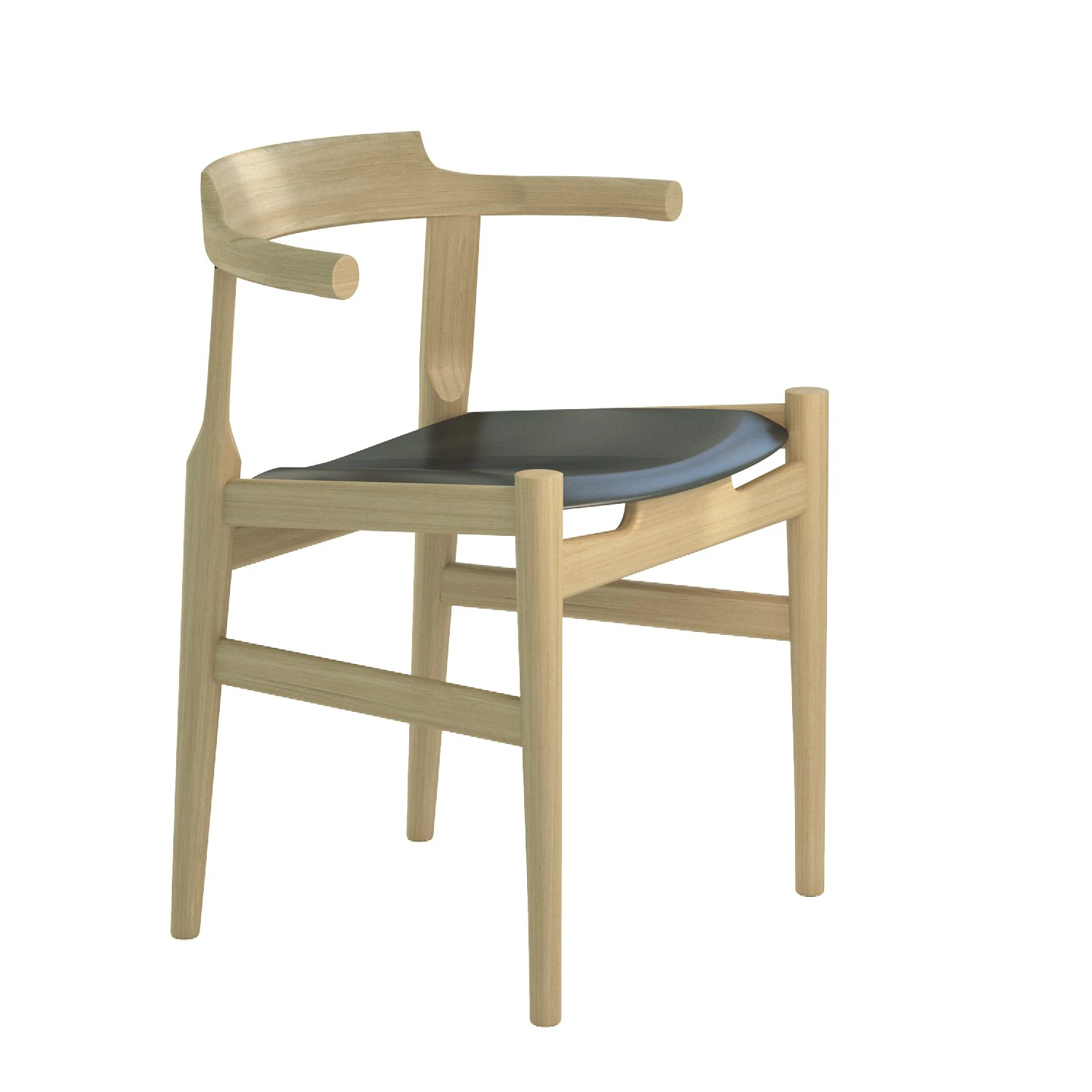 pp mobler 58 wegner 3D Model .c4d .max .obj .3ds .fbx .stl .blend 