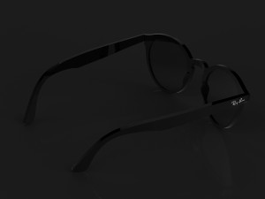 wayfarer rayban Modello 3D