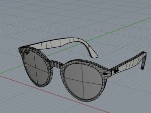 wayfarer rayban 3D Model