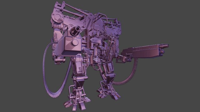mech of matrix film 3D Принт Модель .c4d .max .obj .3ds .fbx .stl .blend