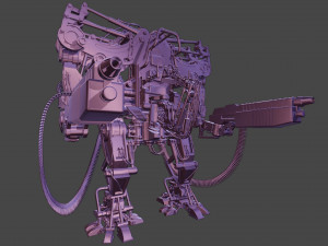 mech of matrix film 3D 打印模型