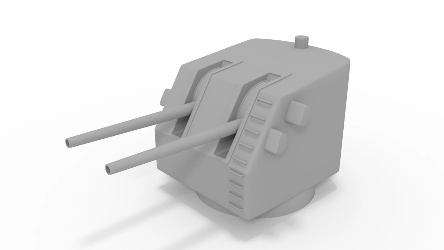 5 inch us navy 3D Model .c4d .max .obj .3ds .fbx .stl .blend 