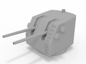 5-calowy amerykański granat Model 3D