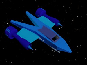 sci-fi spaceship 3D मॉडल