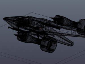 sci-fi spaceship 3D मॉडल