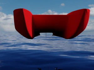 racing powerboat 3D Model