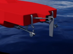 racing powerboat 3D 모델