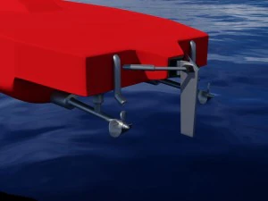 racing powerboat 3D Model