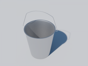 model of a bucket 3D Model