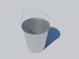 model of a bucket 3D Model